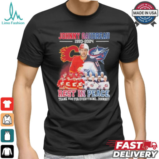 Johnny Gaudreau 1993 2024 Rest In Peace Thank You For Everything, Johnny shirt