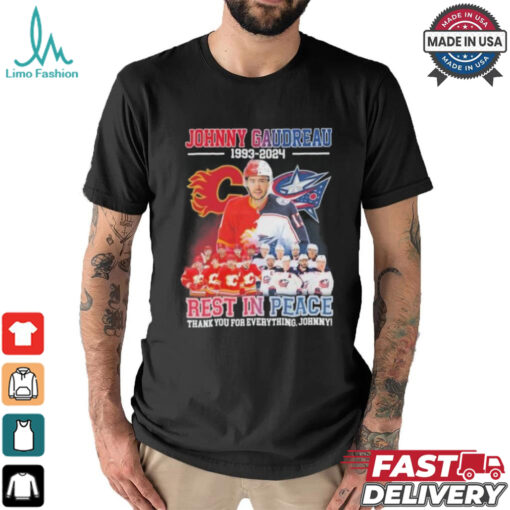 Johnny Gaudreau 1993 2024 Rest In Peace Thank You For Everything, Johnny shirt