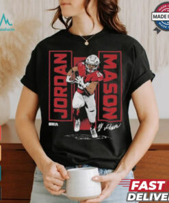 Jordan Mason San Francisco 49ers Vertical Shirt