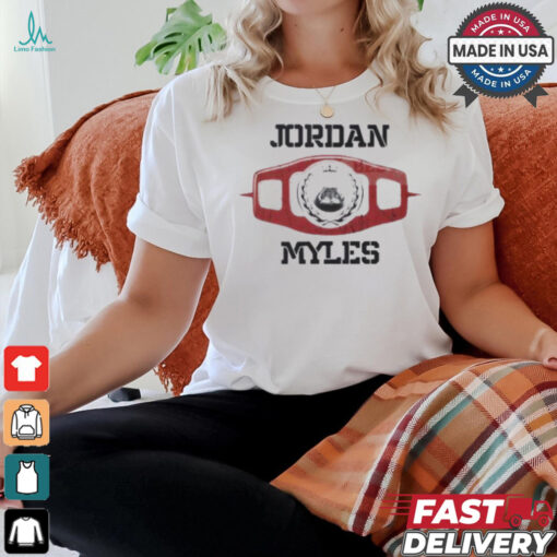 Jordan Myles The King Wrestling Shirt