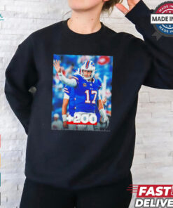 Josh Allen Buffalo Bills is your new MVP favorite he was +550 to win MVP pregame poster shirt