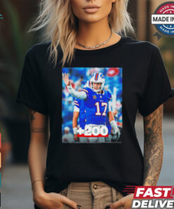 Josh Allen Buffalo Bills is your new MVP favorite he was +550 to win MVP pregame poster shirt