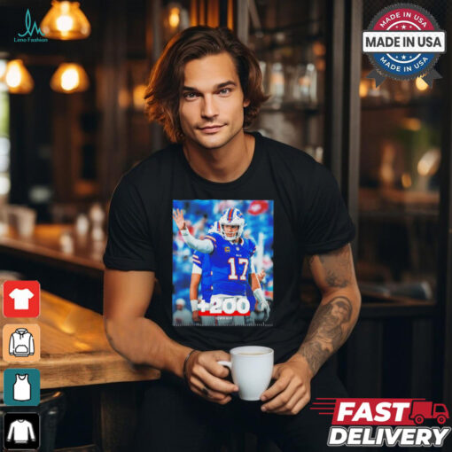 Josh Allen Buffalo Bills is your new MVP favorite he was +550 to win MVP pregame poster shirt