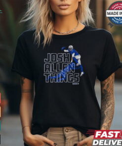 Josh Allen Things Buffalo Bills NFL t shirt