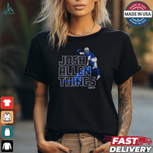 Josh Allen Things Buffalo Bills NFL t shirt