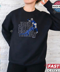 Josh Allen Things Buffalo Bills NFL t shirt