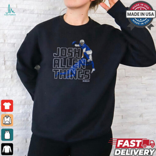 Josh Allen Things Buffalo Bills NFL t shirt