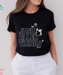 Josh Allen Things Buffalo Bills T shirts