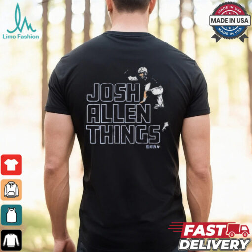 Josh Allen Things Buffalo Bills T shirts