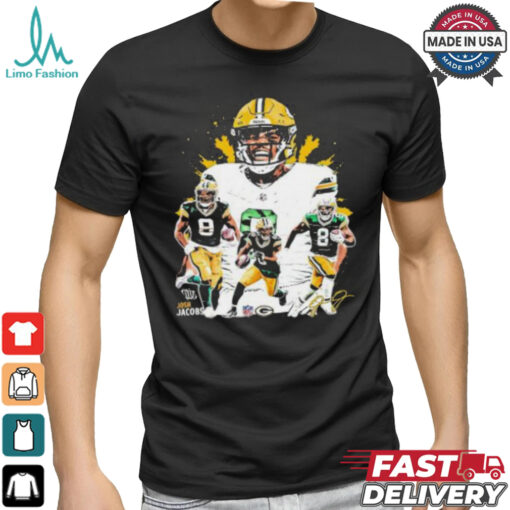 Josh Jacobs Green Bay Packers vintage signature shirt