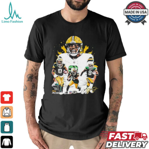Josh Jacobs Green Bay Packers vintage signature shirt