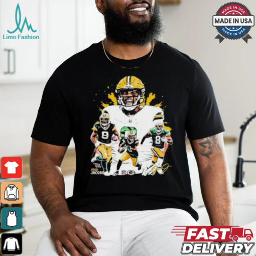 Josh Jacobs Green Bay Packers vintage signature shirt