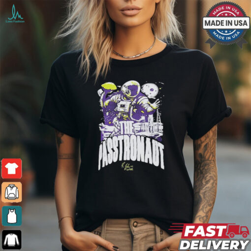 Joshua Dobbs Minnesota Vikings Majestic Threads The Passtronaut T Shirts