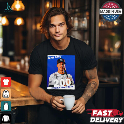 Juan Soto 200 career home runs MLB shirt