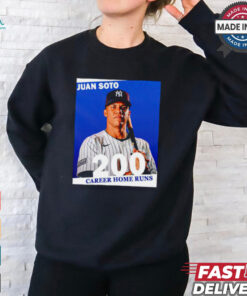 Juan Soto 200 career home runs MLB shirt
