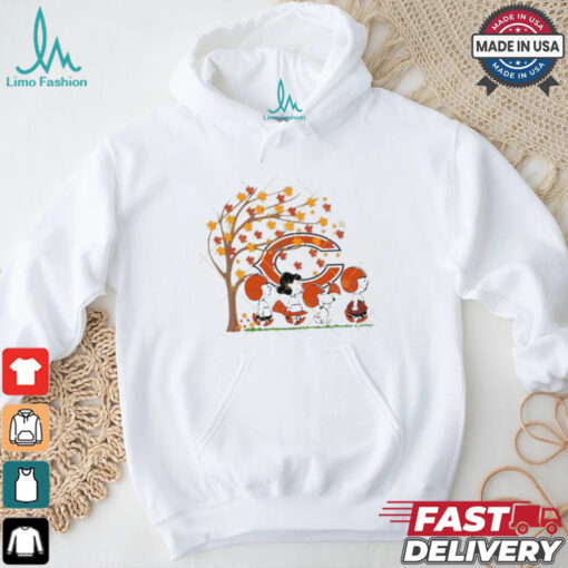 Just A Girl Who Loves Fall And Chicago Bears Snoopy shirt