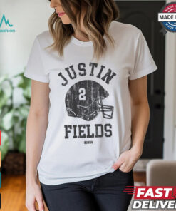 Justin Fields Pittsburgh Helmet Shirt