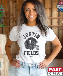 Justin Fields Pittsburgh Helmet Shirt