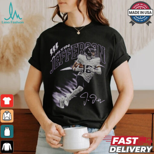 Justin Jefferson Minnesota Retro T Shirt
