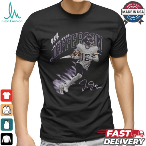Justin Jefferson Minnesota Retro T Shirt
