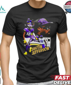 Justin Jefferson Vintage Collage T Shirt