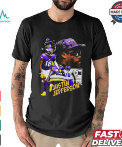 Justin Jefferson Vintage Collage T Shirt