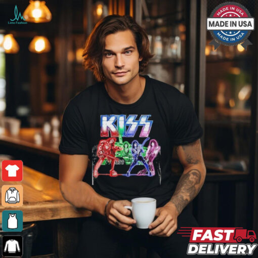 KISS Band – End Of The Road World Tour 2D T Shirt