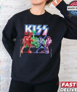 KISS Band – End Of The Road World Tour 2D T Shirt