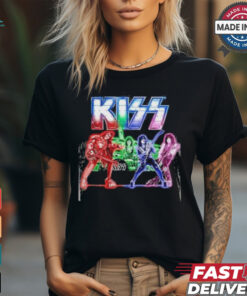 KISS Band – End Of The Road World Tour 2D T Shirt
