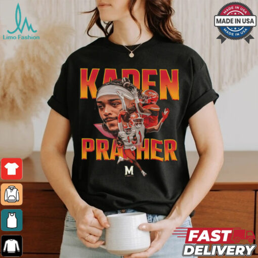 Kaden Prather Maryland Terrapins football graphic shirt