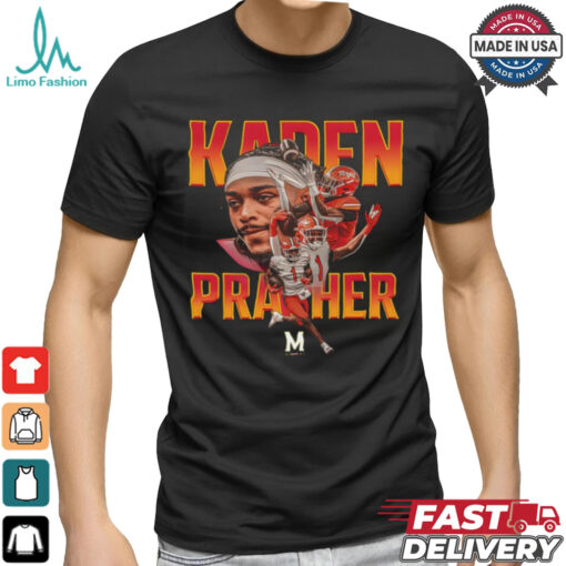 Kaden Prather Maryland Terrapins football graphic shirt