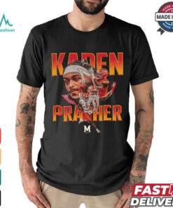 Kaden Prather Maryland Terrapins football graphic shirt