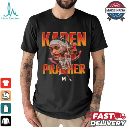 Kaden Prather Maryland Terrapins football graphic shirt
