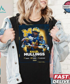 Kalel Mullings Michigan vs. USC Football 17 Carries 159 Carries 2 Touchdowns Shirt