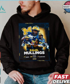 Kalel Mullings Michigan vs. USC Football 17 Carries 159 Carries 2 Touchdowns Shirt