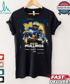 Kalel Mullings Michigan vs. USC Football 17 Carries 159 Carries 2 Touchdowns Shirt