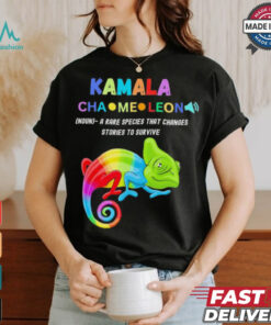 Kamala Chameleon a rare species that changes stories to survive shirt