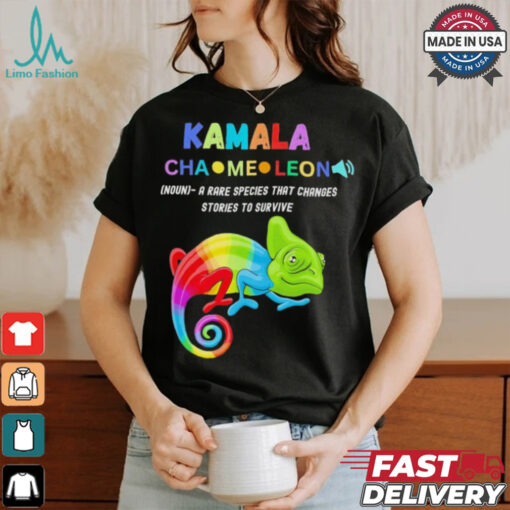 Kamala Chameleon a rare species that changes stories to survive shirt