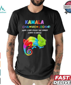 Kamala Chameleon a rare species that changes stories to survive shirt