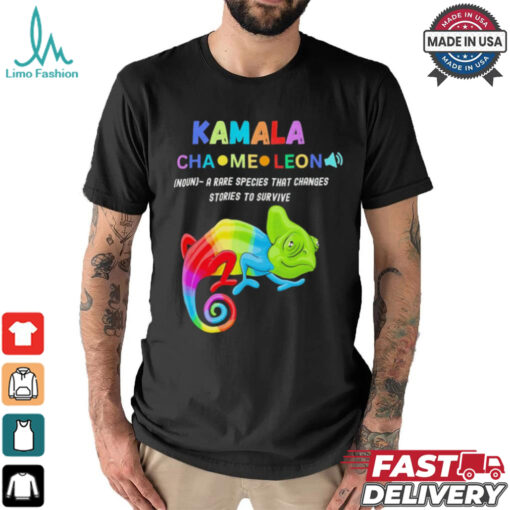 Kamala Chameleon a rare species that changes stories to survive shirt