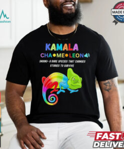 Kamala Chameleon a rare species that changes stories to survive shirt