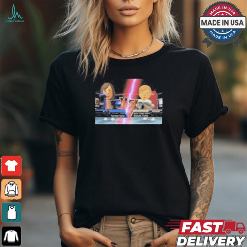 Kamala Haris X Donald Trump Mii Boxing Presidential Election T shirts