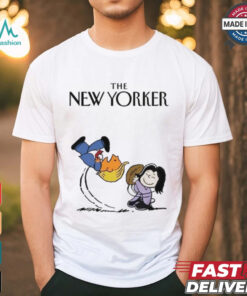 Kamala Harris And Donald Trump Peanuts The New Yorker Tee Shirt