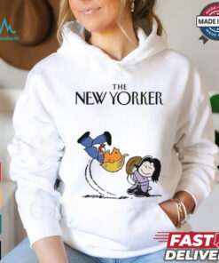 Kamala Harris And Donald Trump Peanuts The New Yorker Tee Shirt