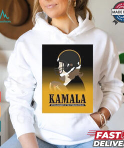 Kamala Harris Official Candidate Of The Pittsburgh Steelers Iron Steel T Shirt