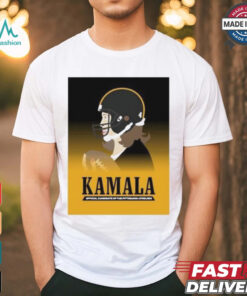 Kamala Harris Official Candidate Of The Pittsburgh Steelers Iron Steel T Shirt