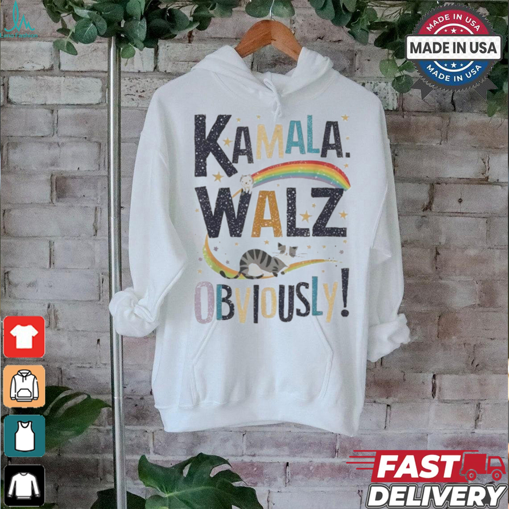 Kamala Harris Tim Walz Walz 2024 Peace Lgbt Kamala Walz Obviously! Shirt Kamala Harris Tim Walz Walz 2024 Peace Lgbt Kamala Walz Obviously! Shirt