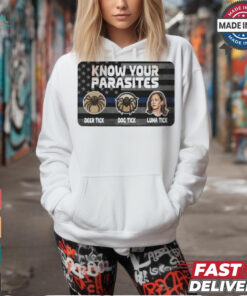 Kamala Know Your Parasites Deer Tick Dog Tick Luna Tick Shirt