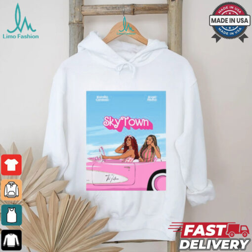Kamilla Cardoso & Angel Reese Sky Town Barbie T Shirt