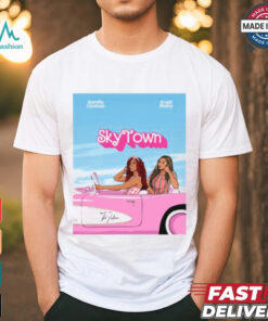 Kamilla Cardoso & Angel Reese Sky Town Barbie T Shirt